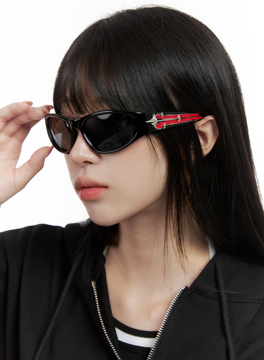 Schicke Bold Cat-Eye Brille CS419