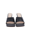 Quadratische Zehen-Mule Sandalen IS516