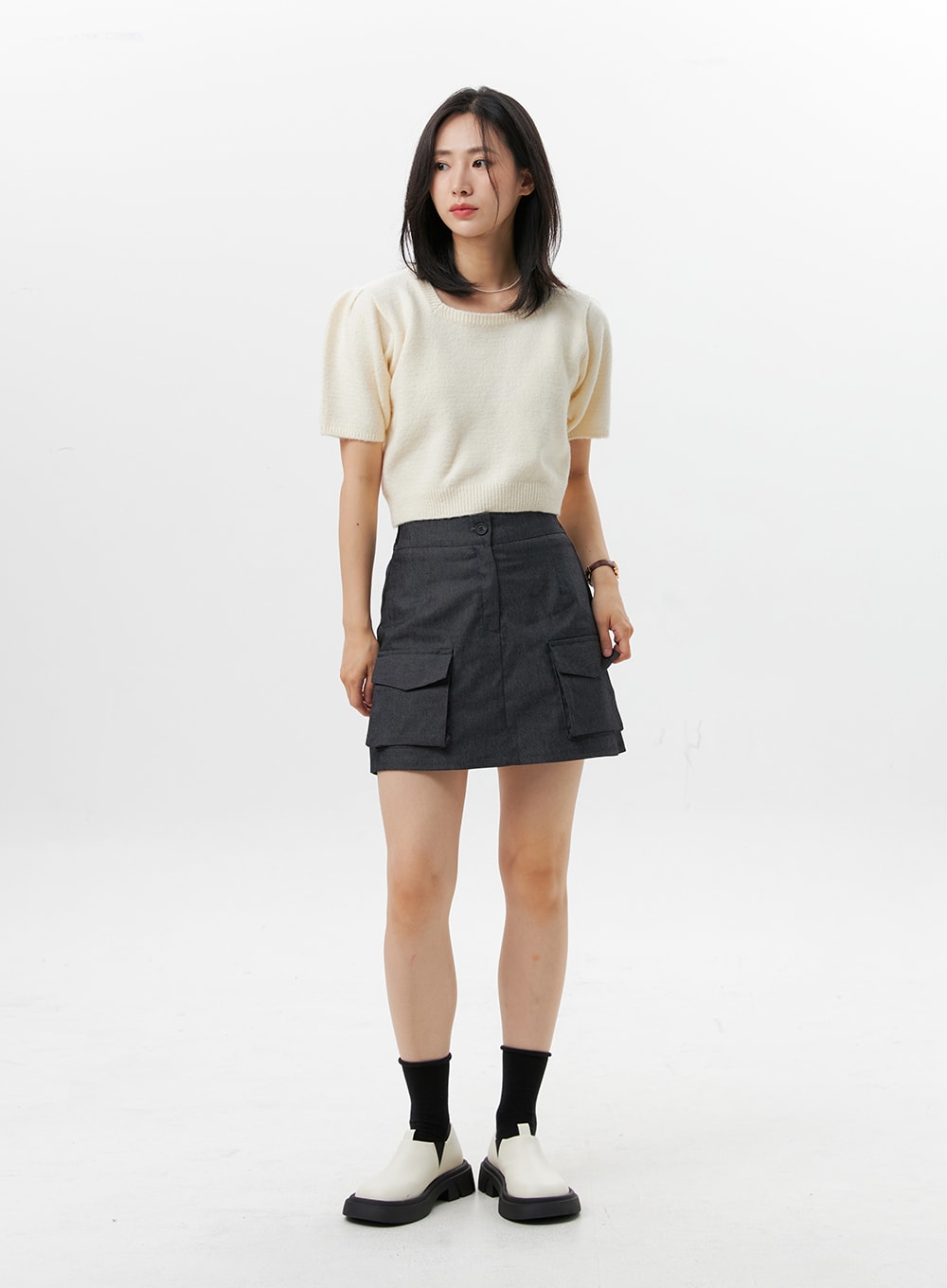 Fauxleder Slipper OG318