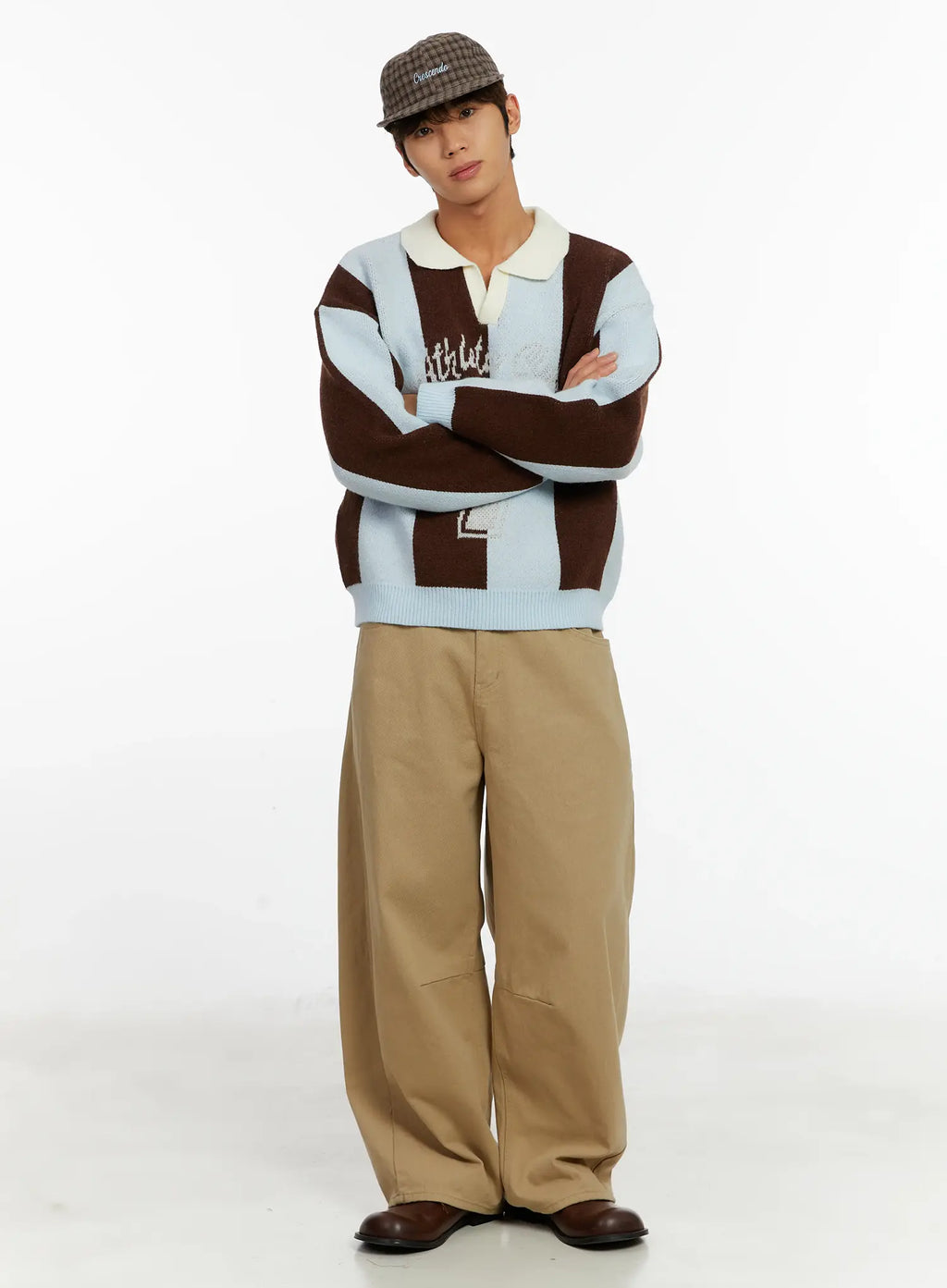 Karierter Street Style Camp Hut ID523