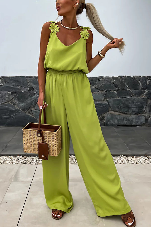 Cosima | Lässiger Overall mit Stickerei