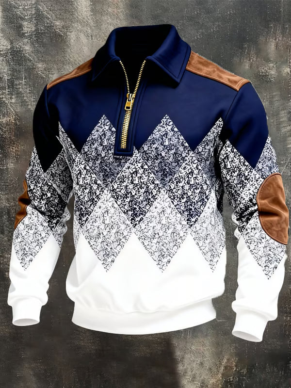 Renshaw | Stylisches Sweatshirt Mit Reißverschluss