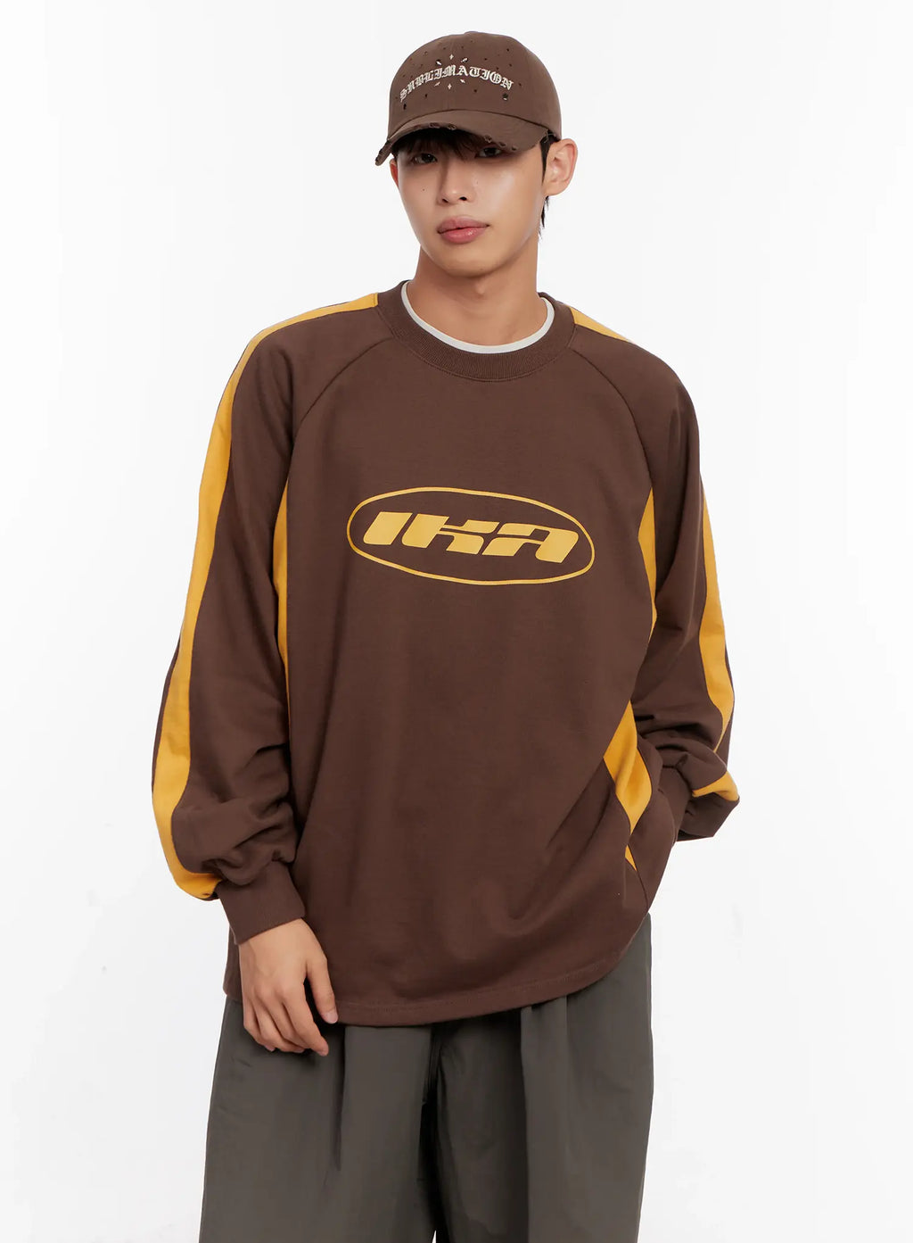 Street Style Bestickte Baseballmütze IO523