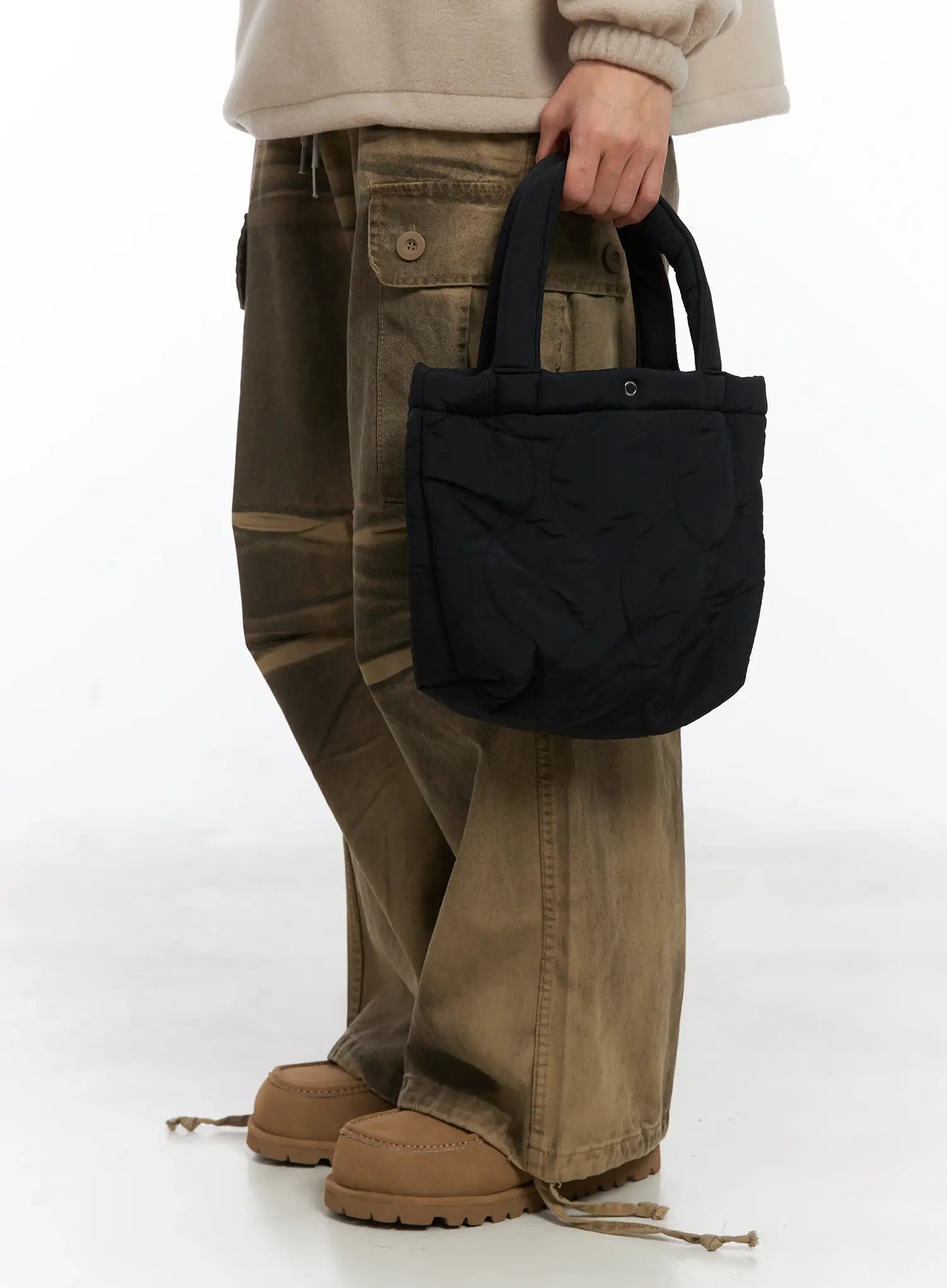 Niedliche gesteppten Mini-Tote Bag ID515