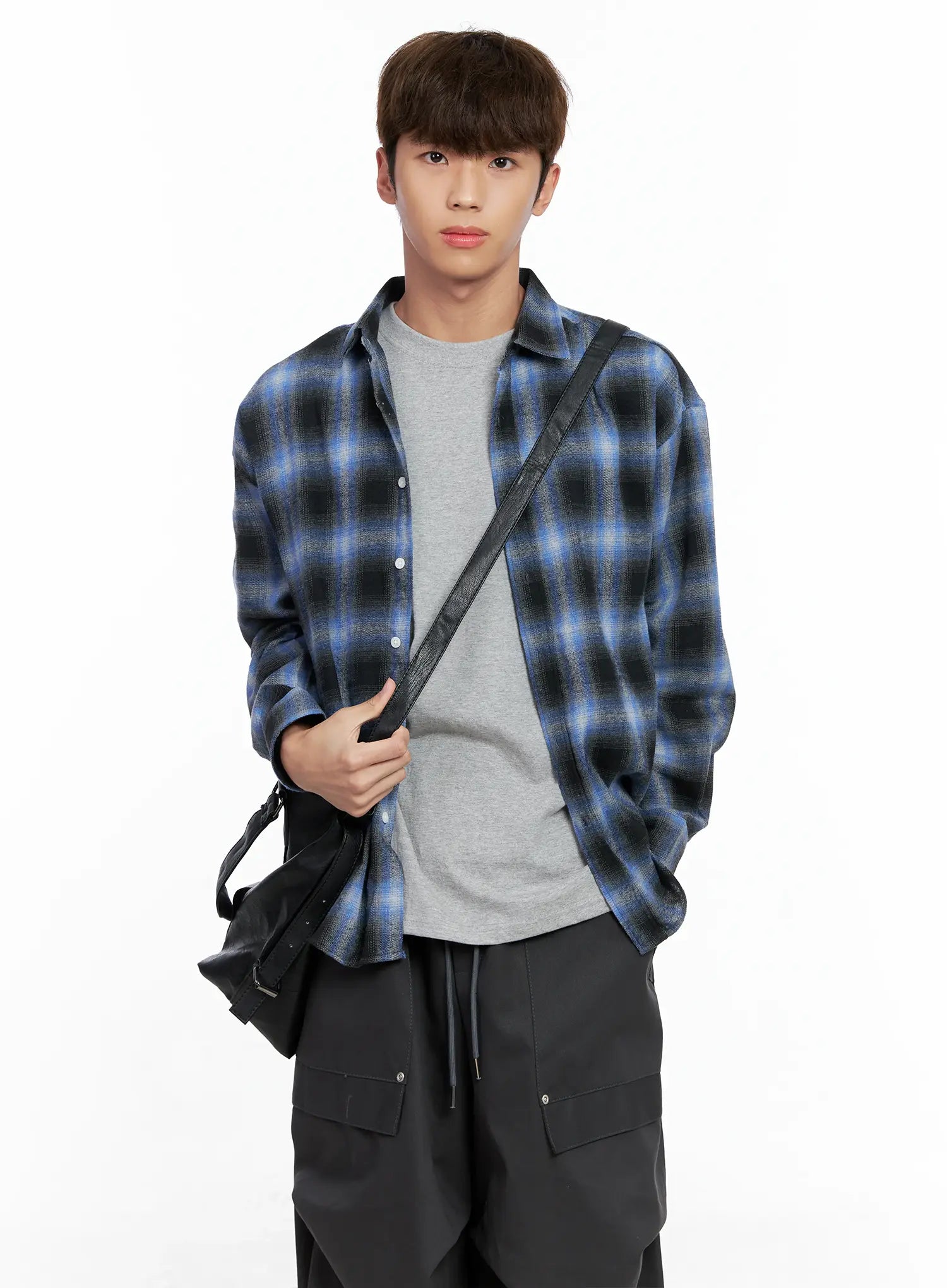 Faux-Leder Tote Bag IO506