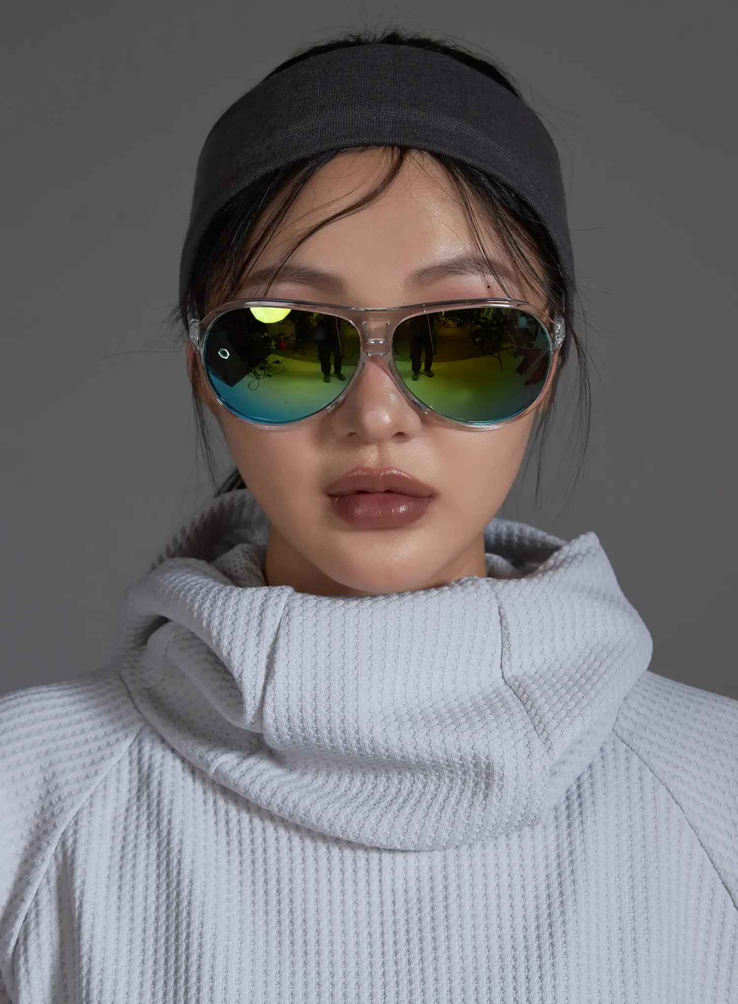 Reflektierende Sportmode Sonnenbrille IO517