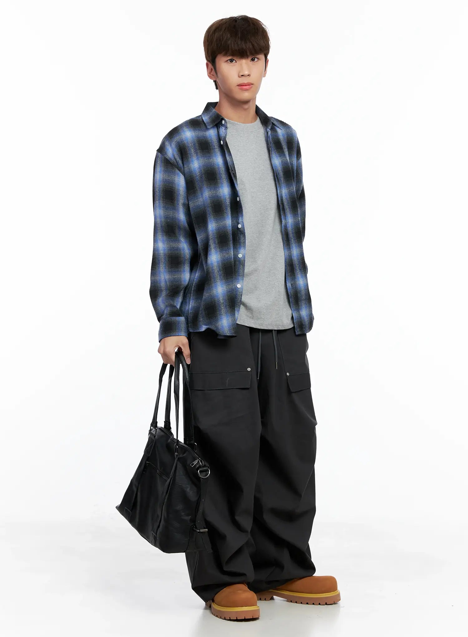 Faux-Leder Tote Bag IO506