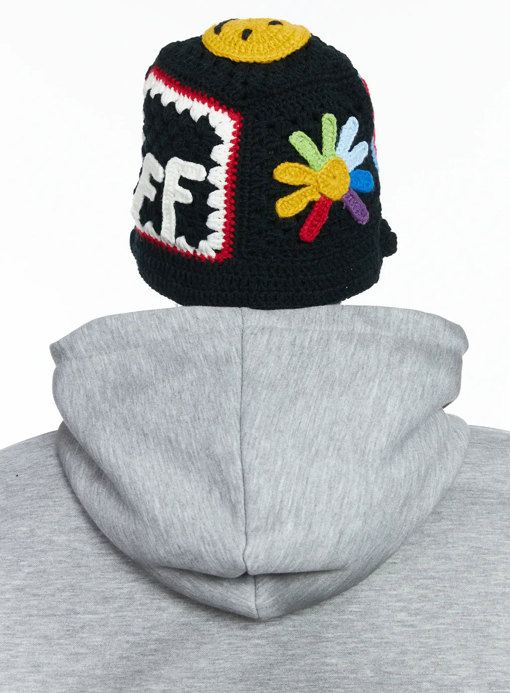 Männer Patch Häkelmütze IJ512