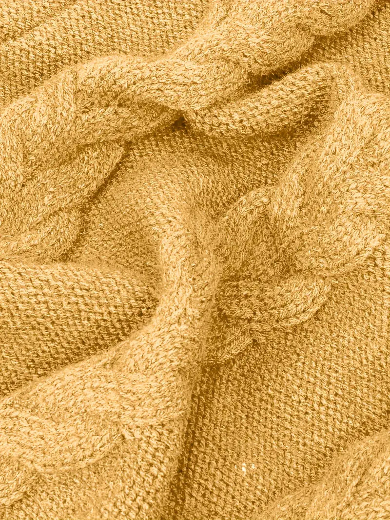 Narda Damen Rollkragen Kleid