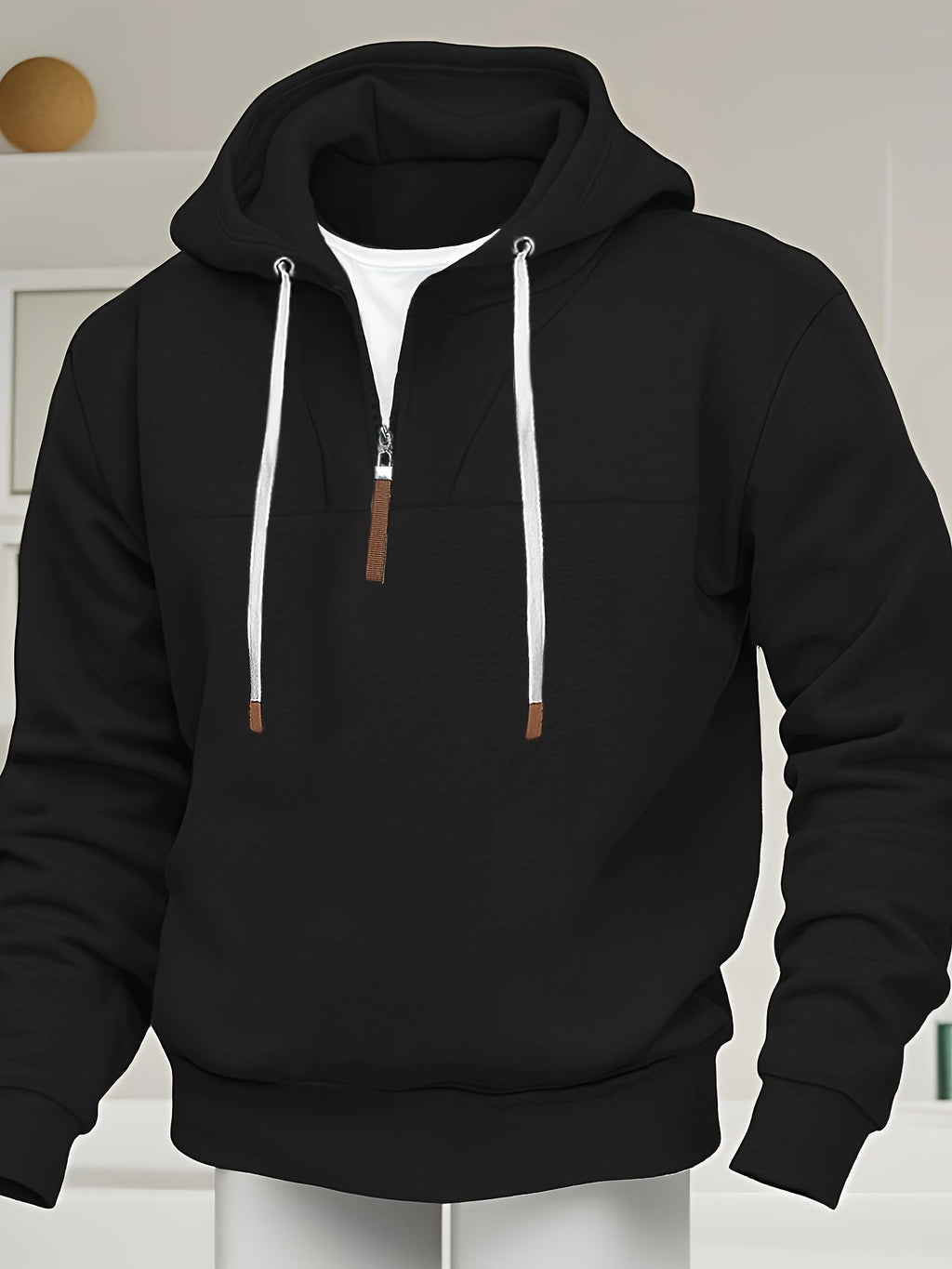 Kolton – Kapuzenpullover Mit Halbem Reißverschluss