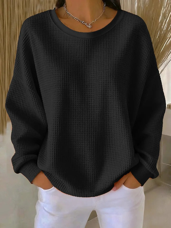 Elora | Texturiertes Sweatshirt