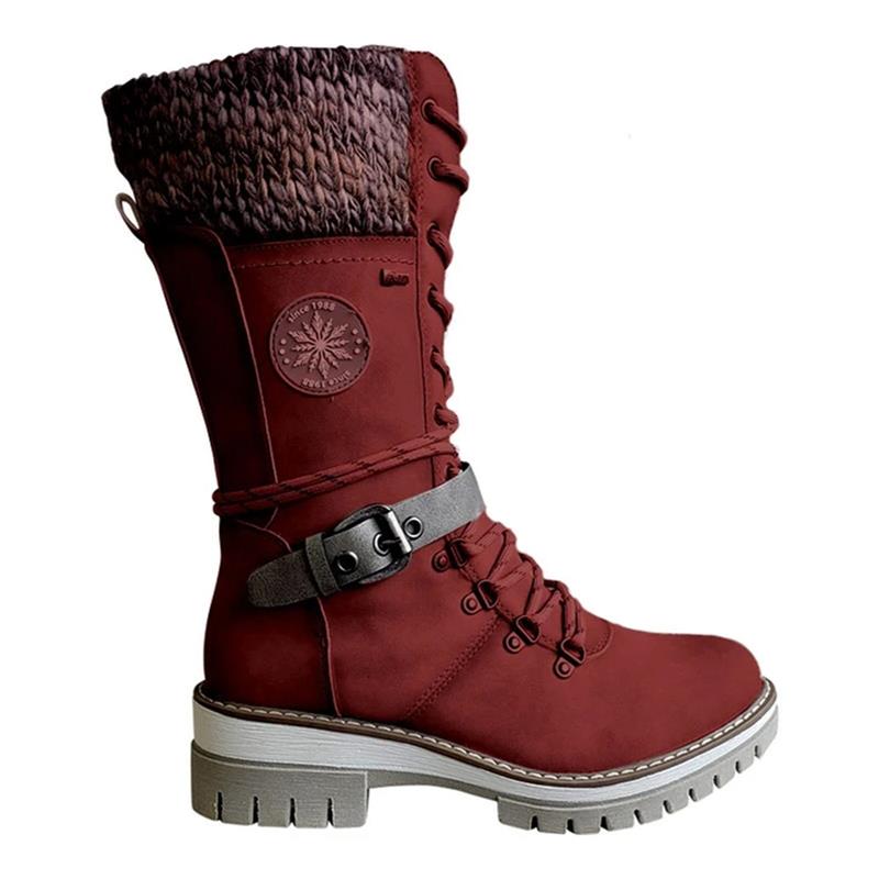 FrostLuxe - Wasserdichte Schnürstiefel