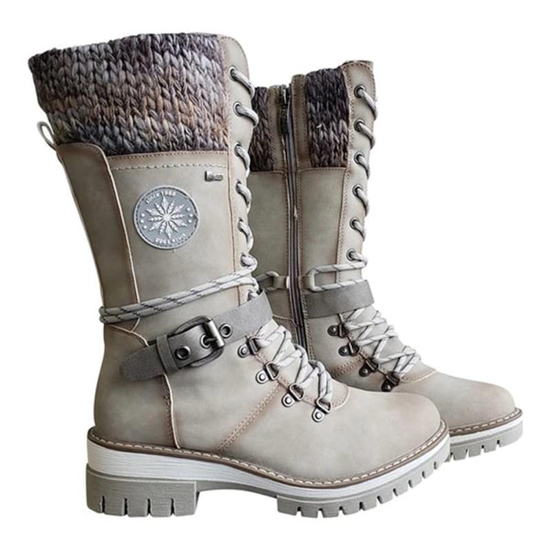 FrostLuxe - Wasserdichte Schnürstiefel