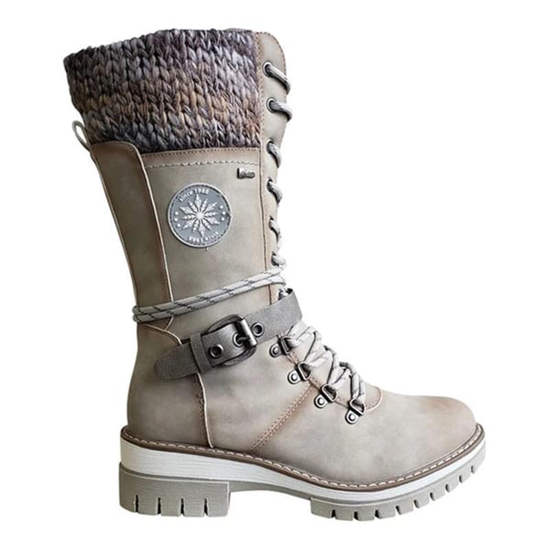 FrostLuxe - Wasserdichte Schnürstiefel