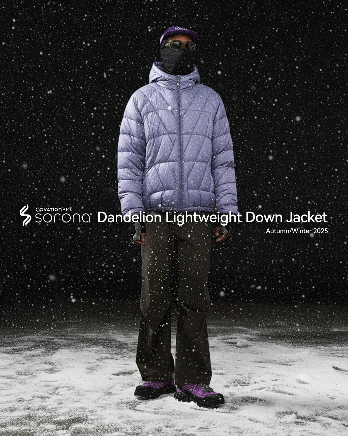 Streetwear Ultra-Leichte Kapuzen-Daunenjacke