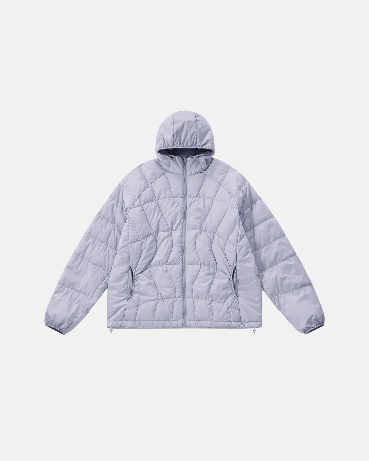 Streetwear Ultra-Leichte Kapuzen-Daunenjacke