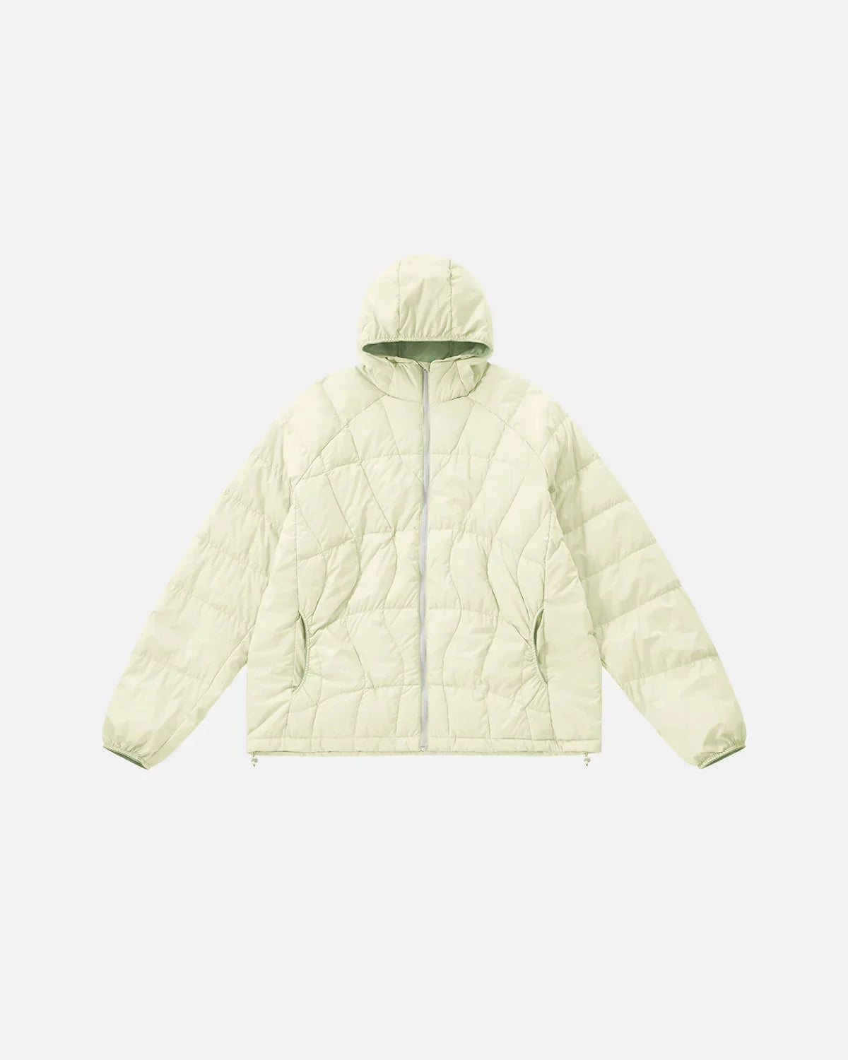 Streetwear Ultra-Leichte Kapuzen-Daunenjacke