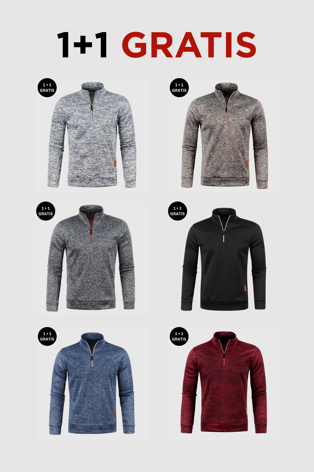 Dalton Langarm Herren Pullover