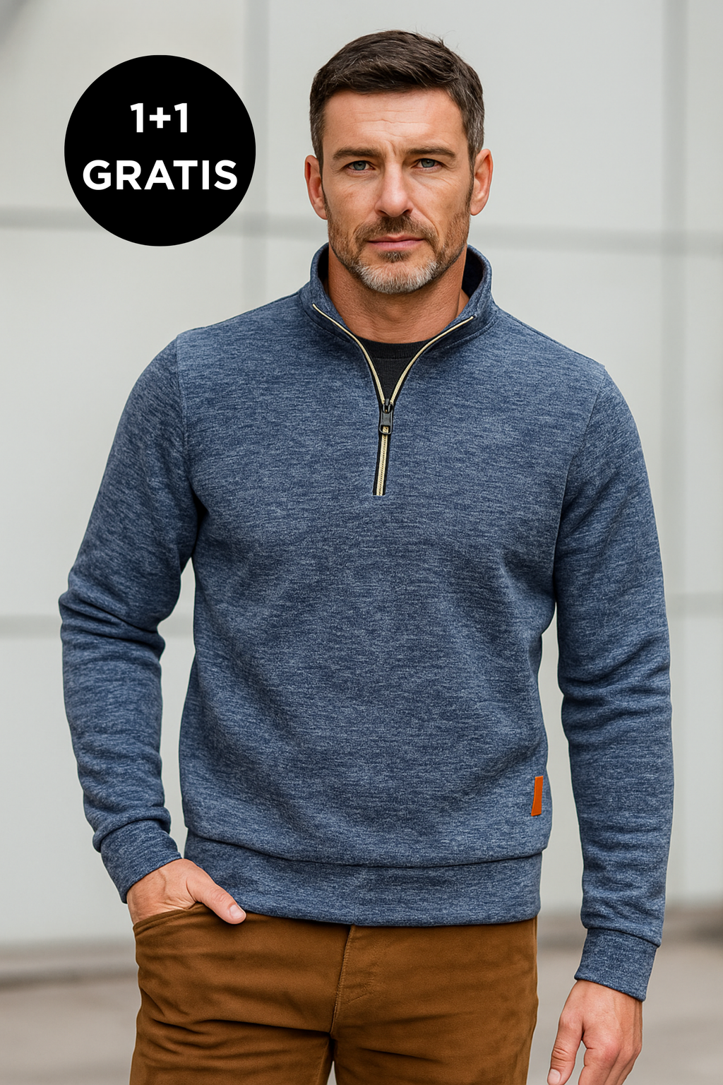 Dalton Langarm Herren Pullover