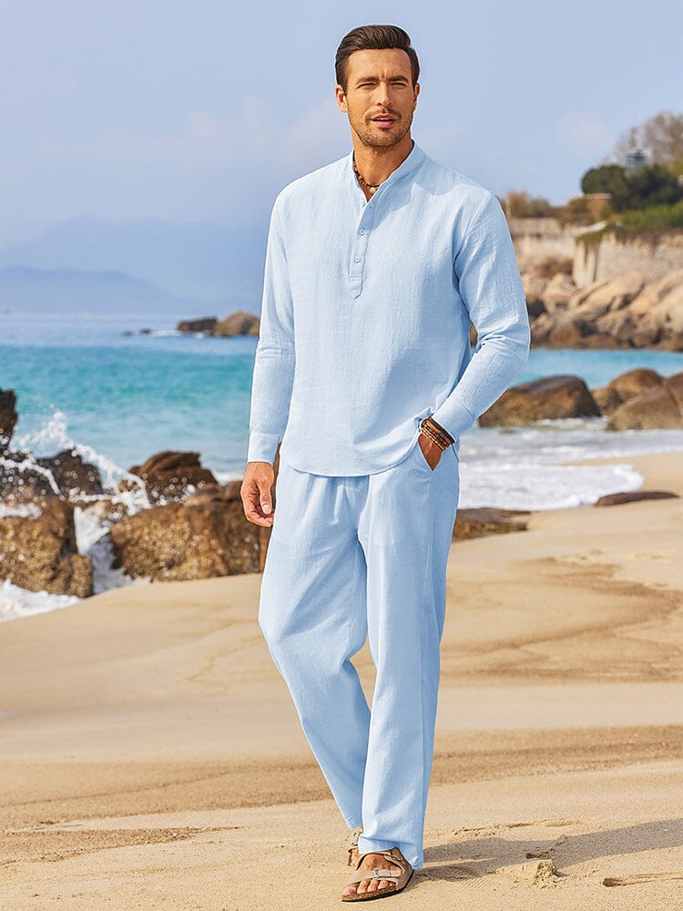 Laurent | Lässiges Set mit Oberteil und Hose