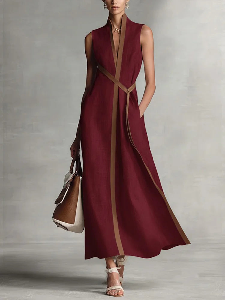Mirena | Midikleid mit lockerem Schnitt