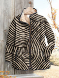 Lila - Elegante Retro-Jacke