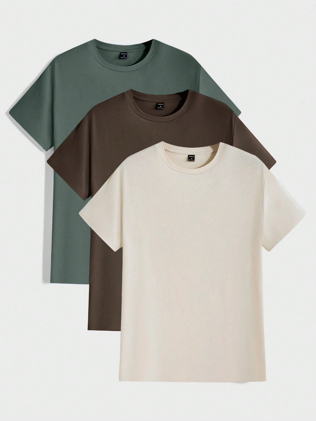 Rundstruktur Herren T-Shirt