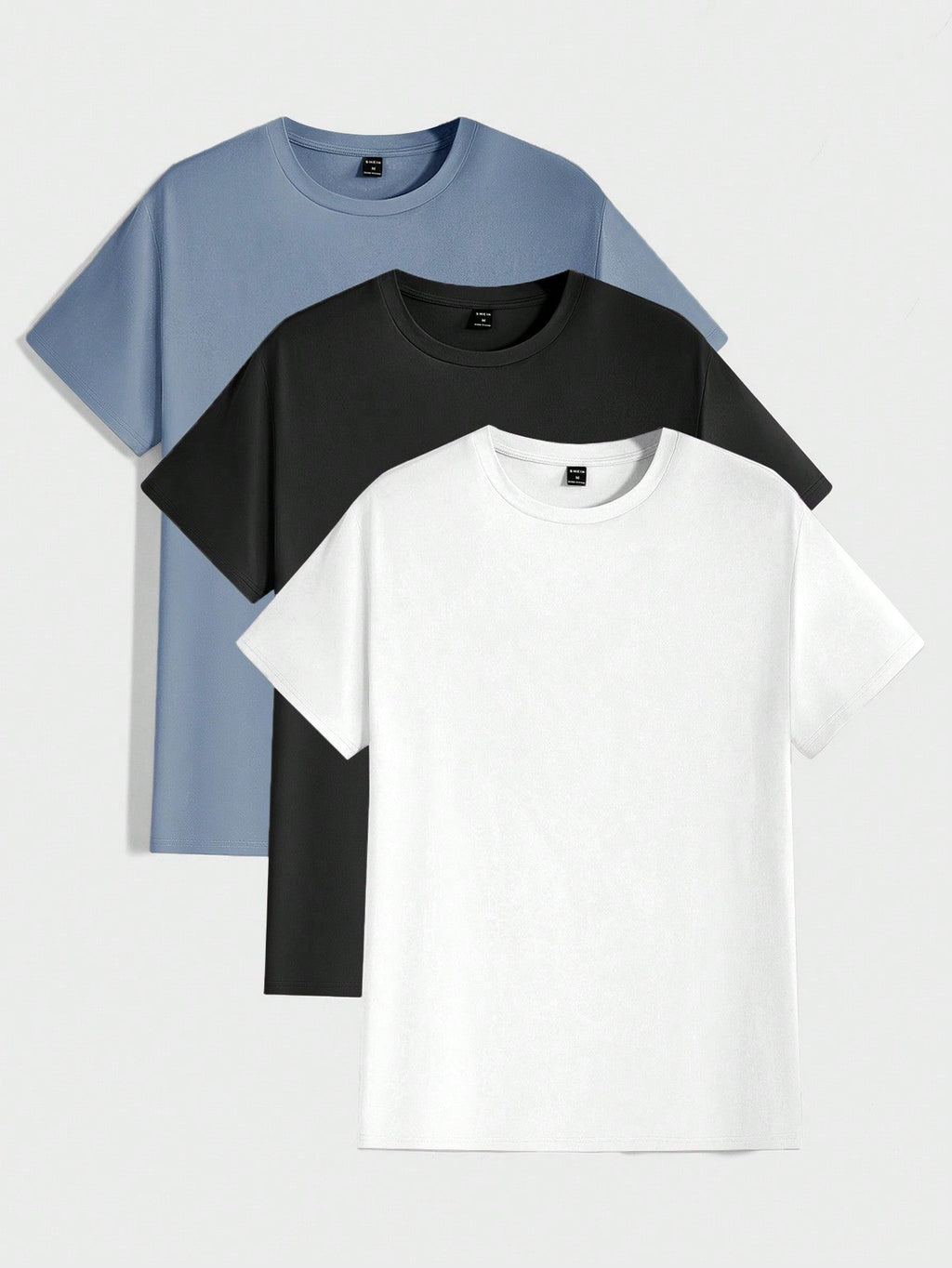 Rundstruktur Herren T-Shirt