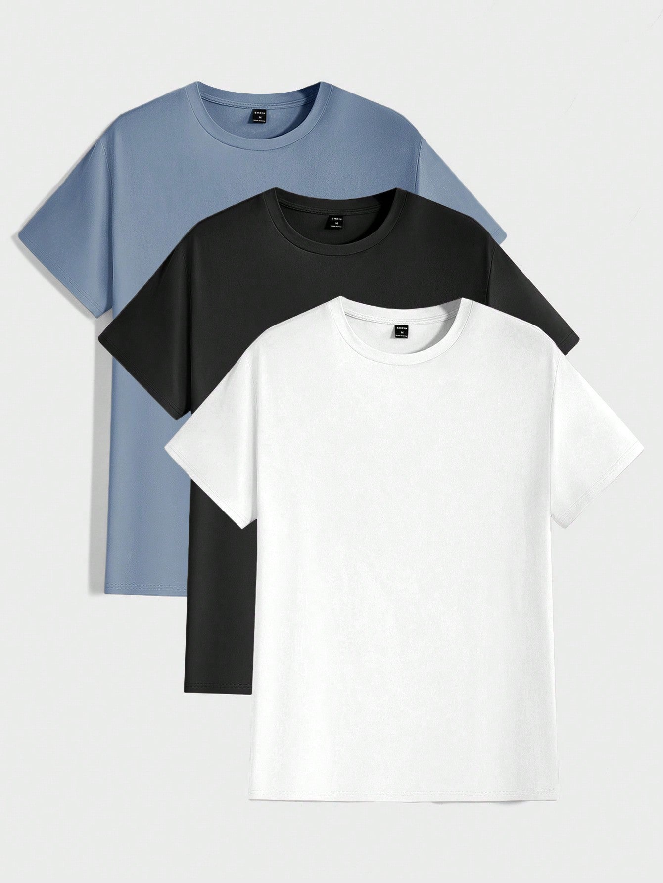 Rundstruktur Herren T-Shirt