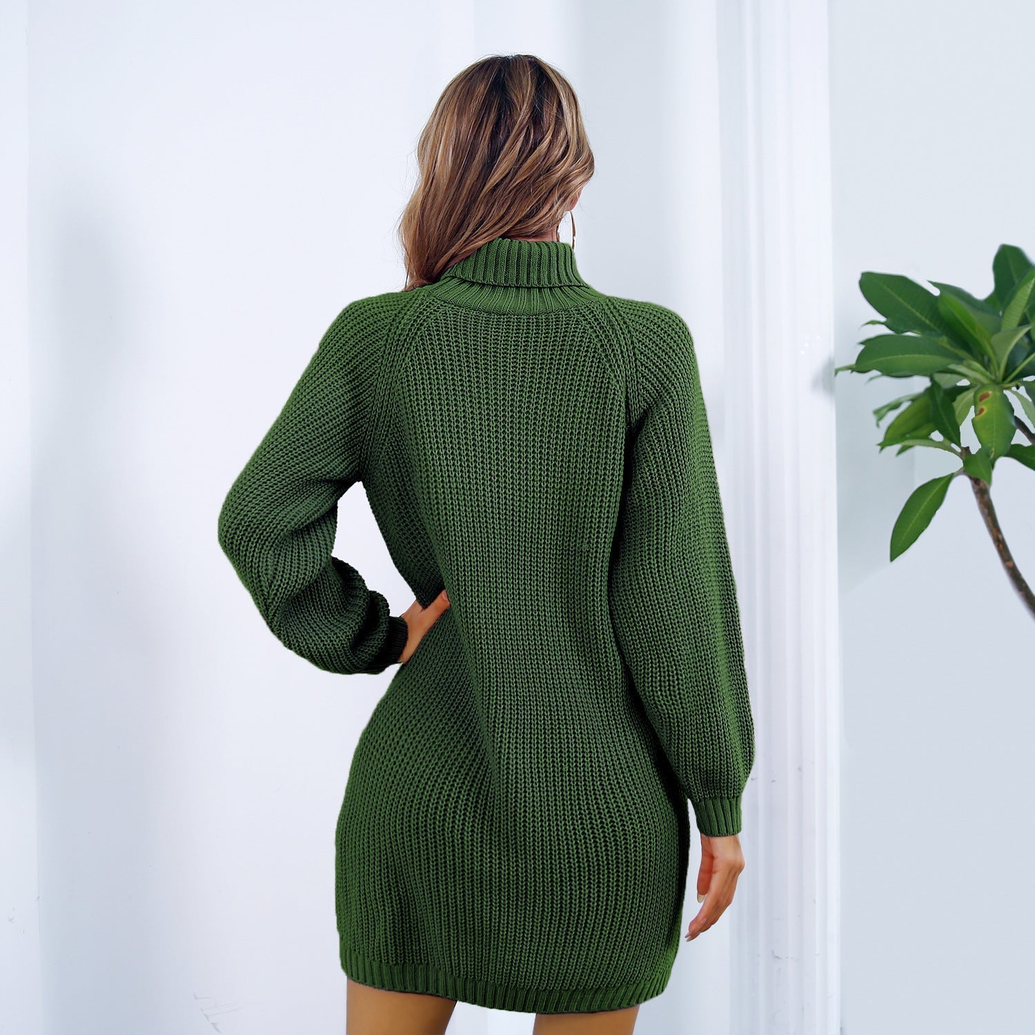 Kleid mit Gürtel