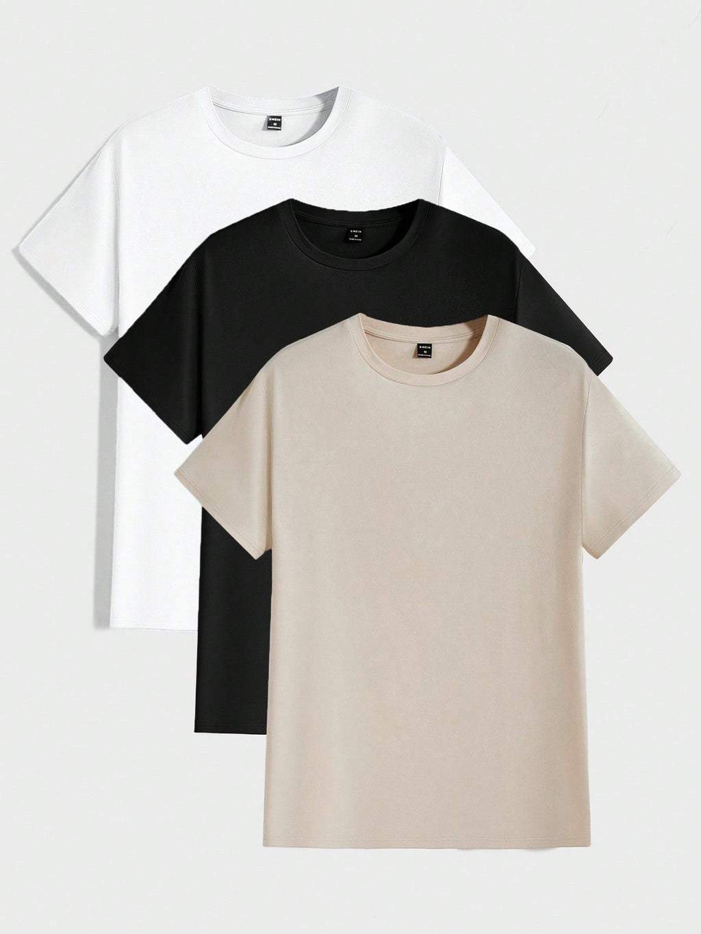 Rundstruktur Herren T-Shirt