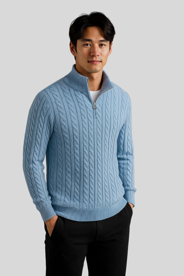Peter | Kabelstrick-Pullover