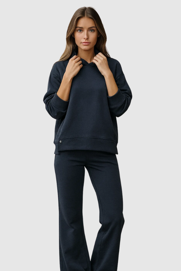 Fely | Freizeit-Hoodie und Trainingshose Set