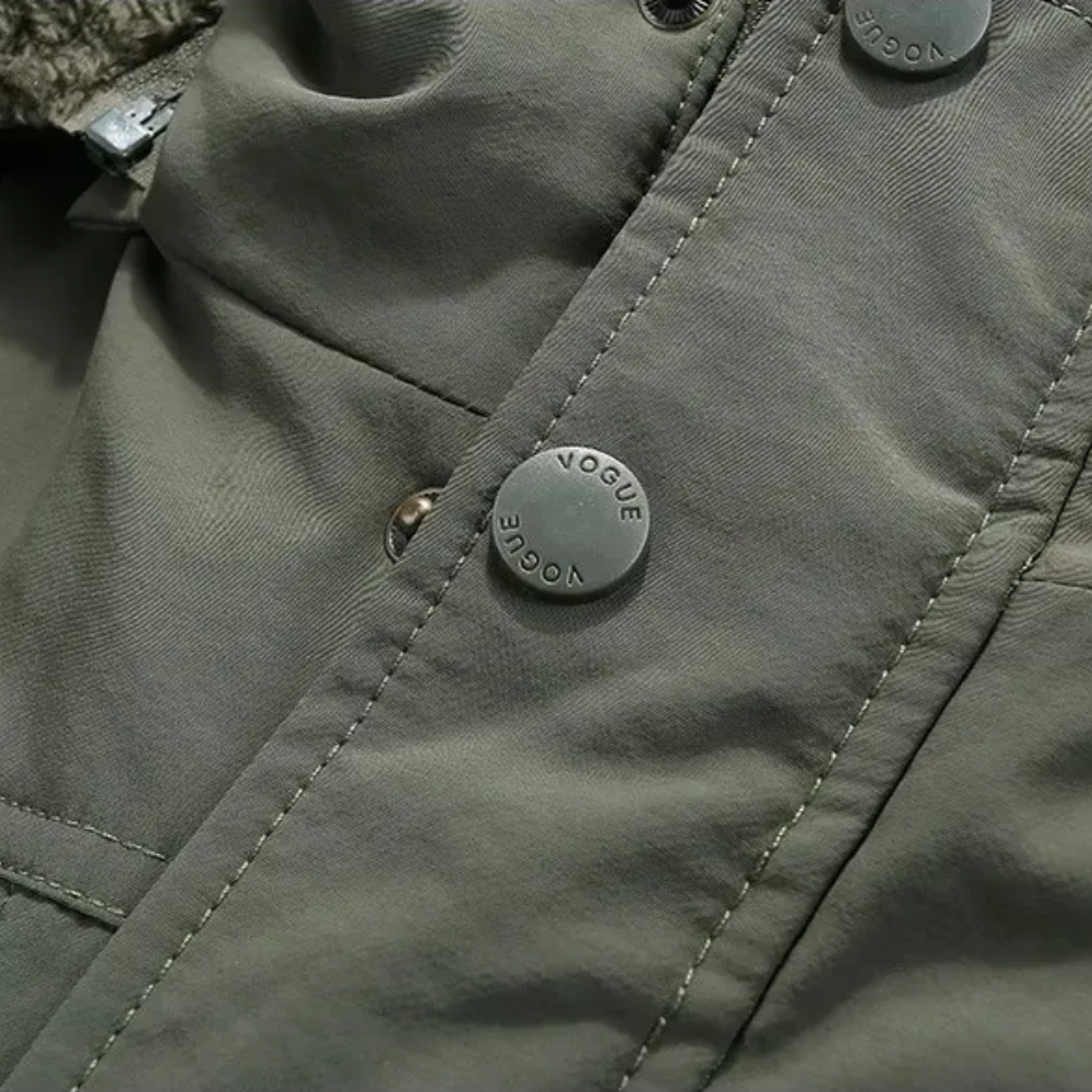 Elegante Gepolsterte Winterjacke