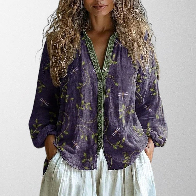 Quenlin – Vintage Bluse