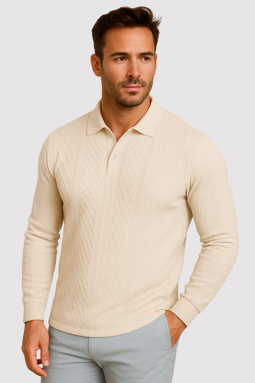 Melani | Strickpullover mit langen Ärmeln