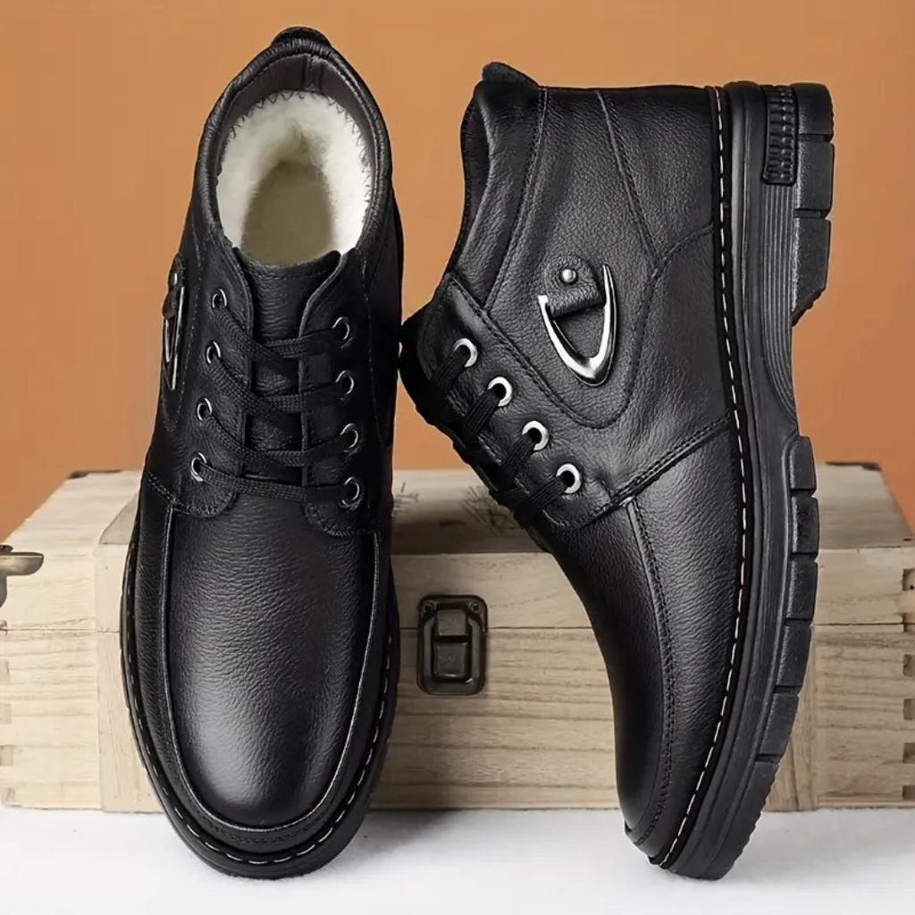 Amarit - Lederstiefel mit Fleece-Futter
