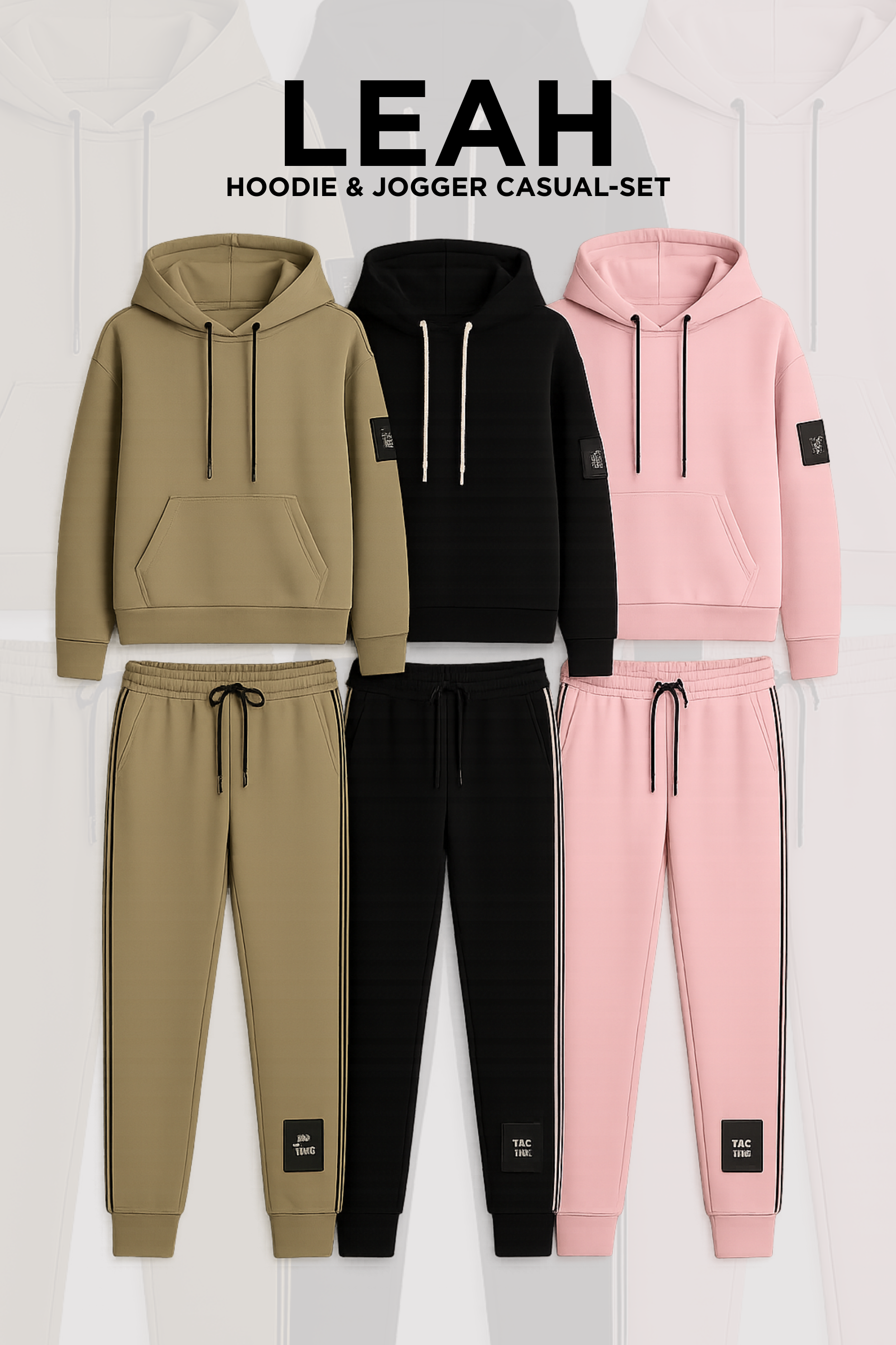 Leah | Hoodie & Jogger Casual-Set