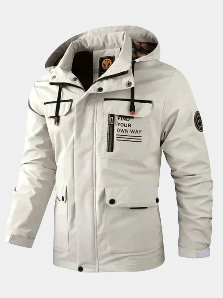 Teyvaro | Wasserdichte Outdoor-Jacke Für Herren
