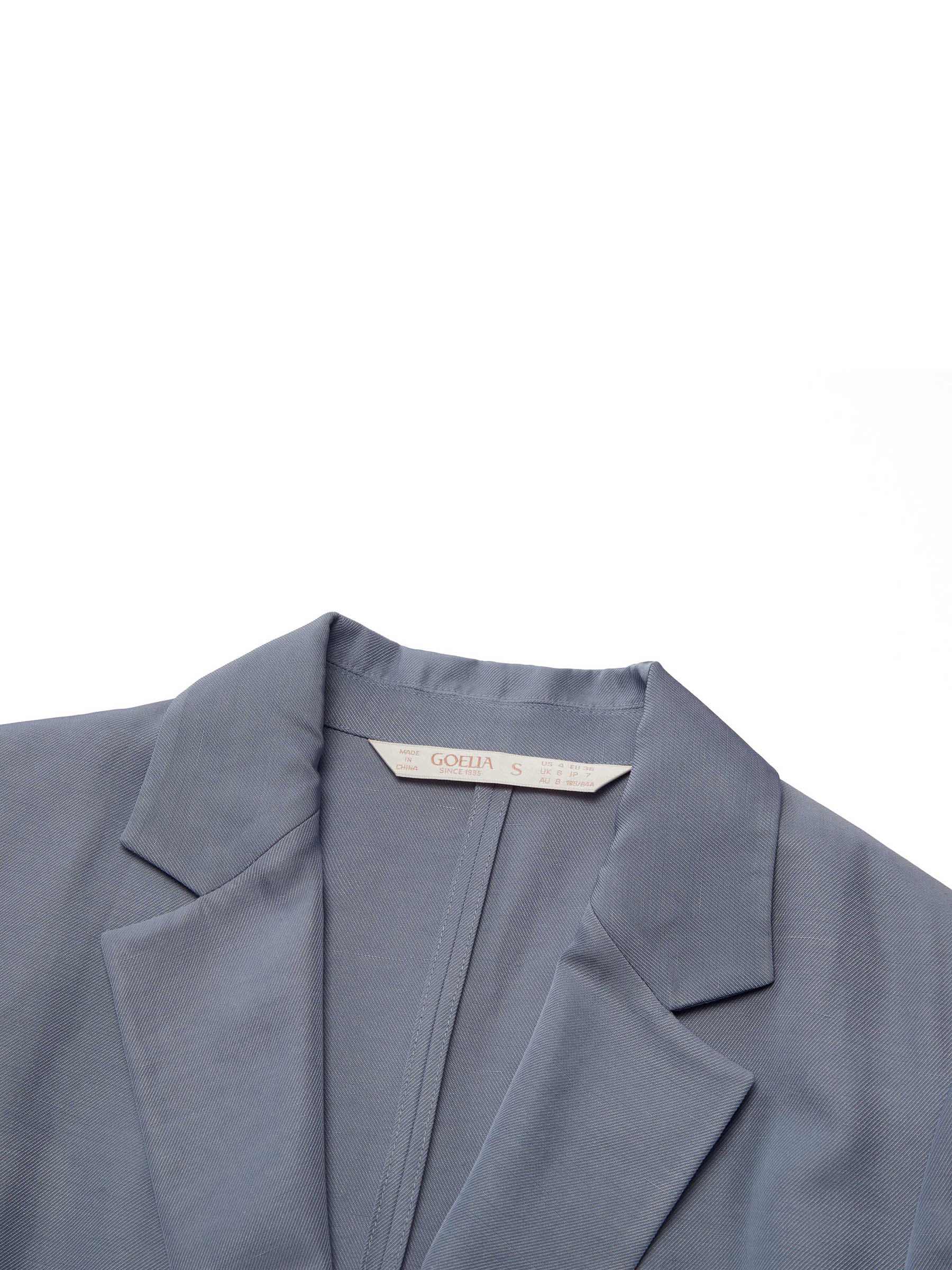 Damenjacke aus einer Mischung aus Acetat, Tencel und Leinen