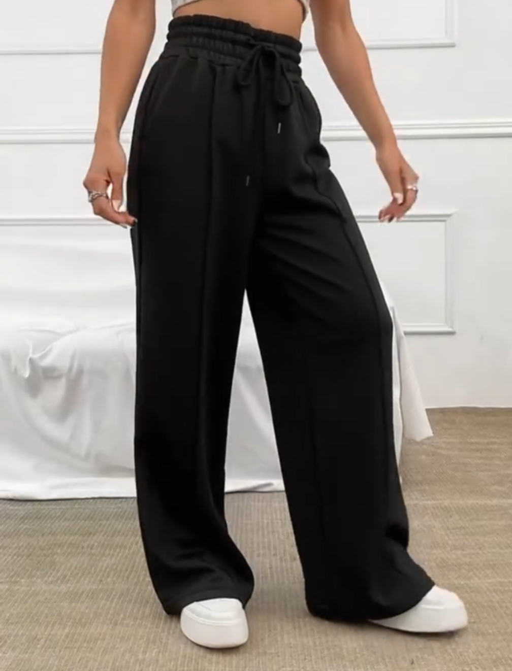 Trish | Lockere Hose mit weitem Bein