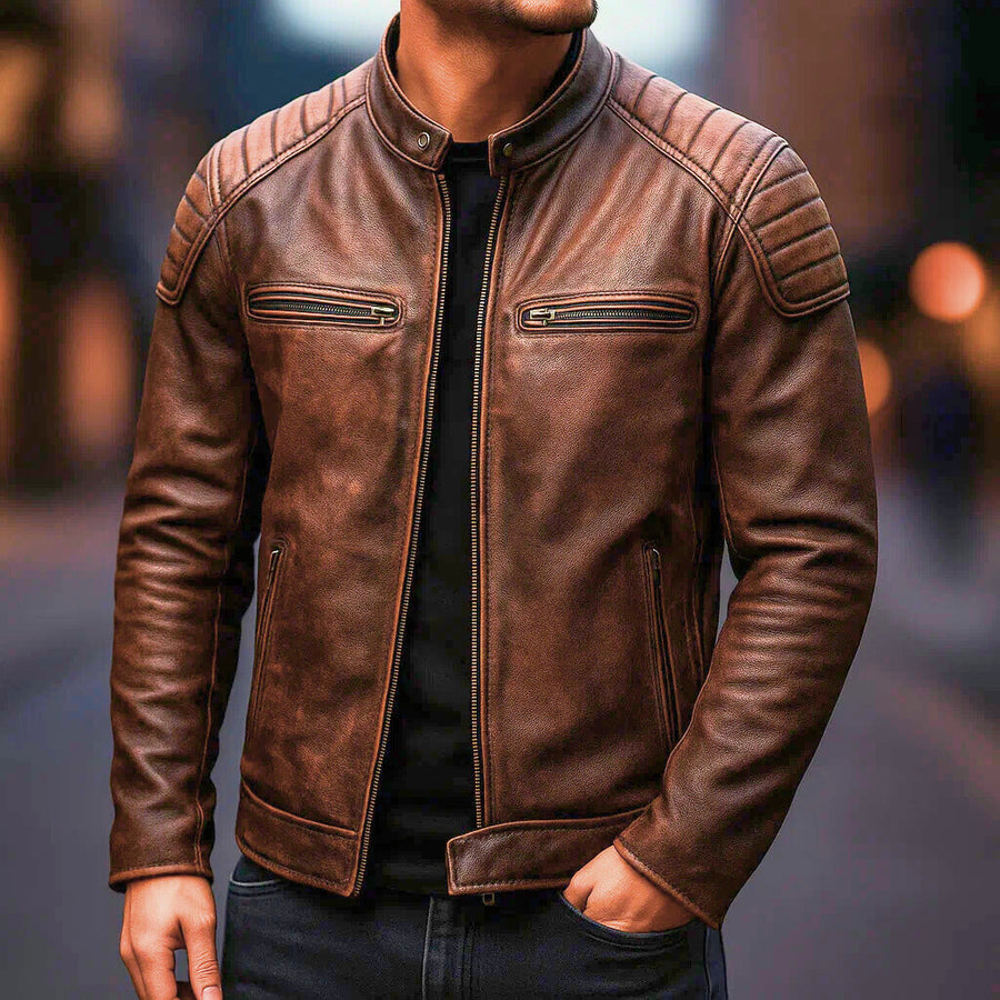 Samer - Premium Lederjacke