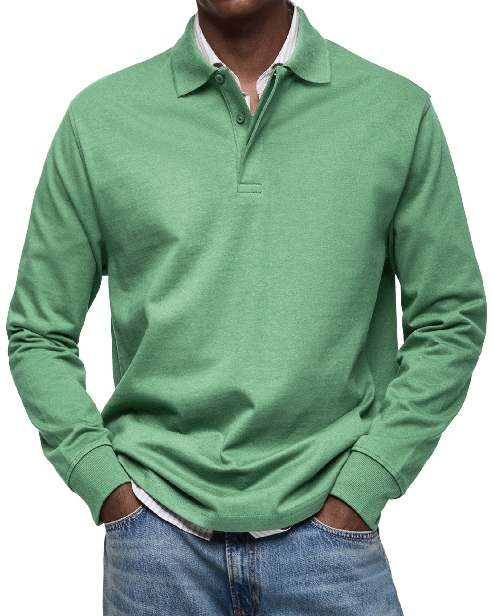 Conrad | LUXURIÖSES POLOSHIRT MIT LANGEN ÄRMELN