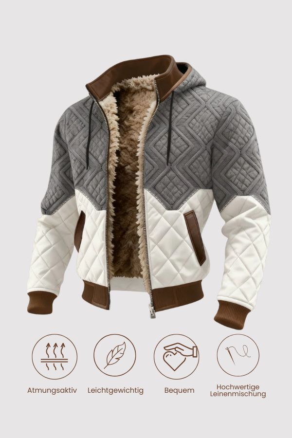 West | Retro-Stil Warme WinterJacke