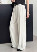 Lucienne | Weite Stoffhose mit hohem Bund