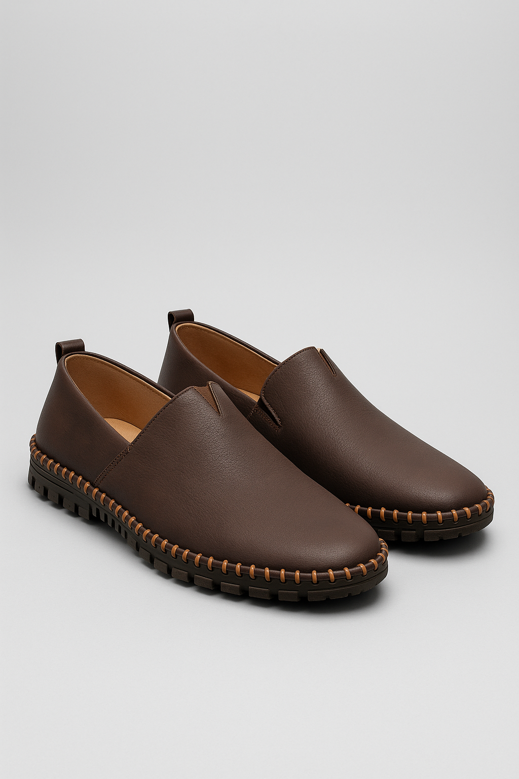 Santorini Leder Slipper