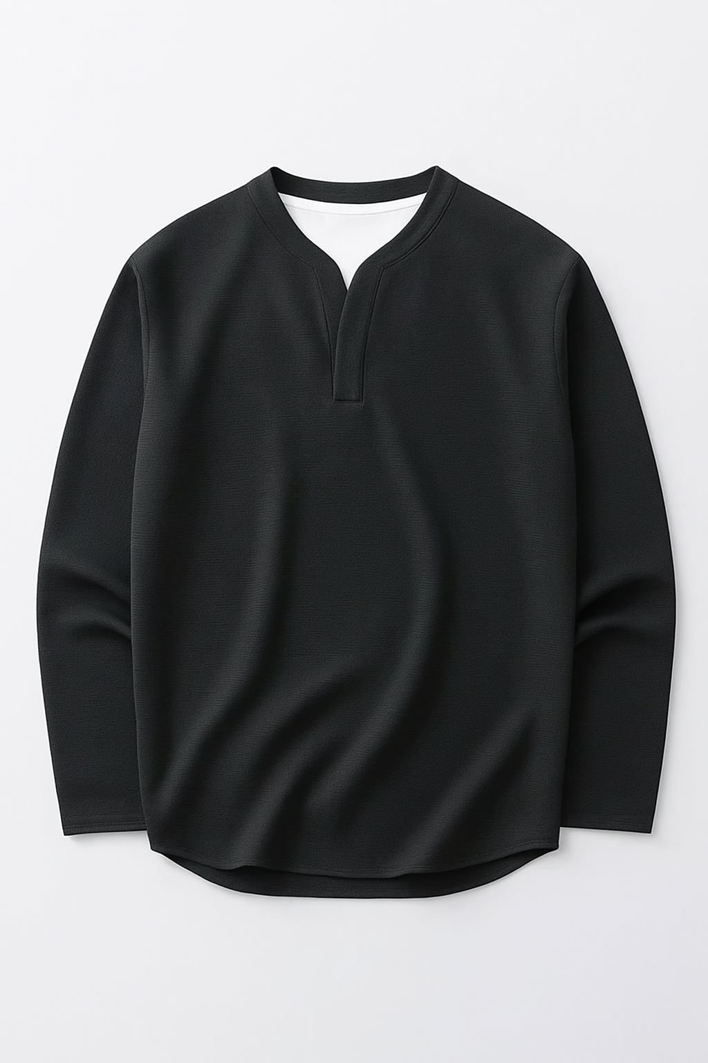 Brogan | Langärmliges Henley-Shirt mit bequemer Passform
