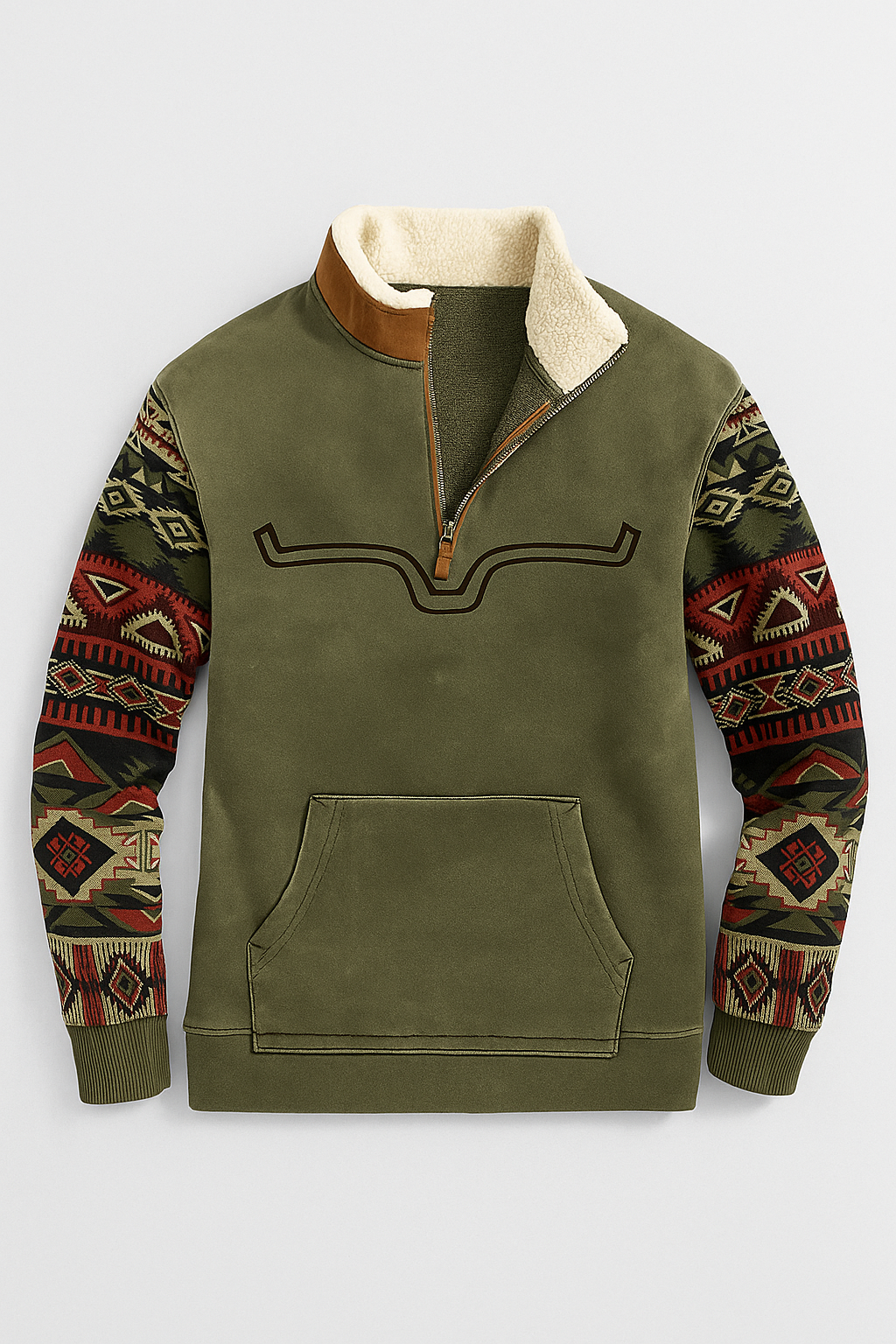 Gisbert – Bequemer Pullover Mit Reißverschluss