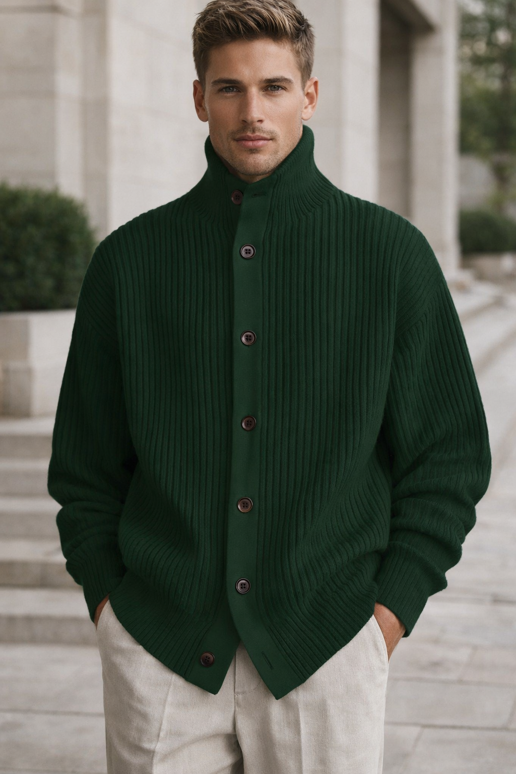 Terra | Ultra-weicher vielseitiger Strickcardigan
