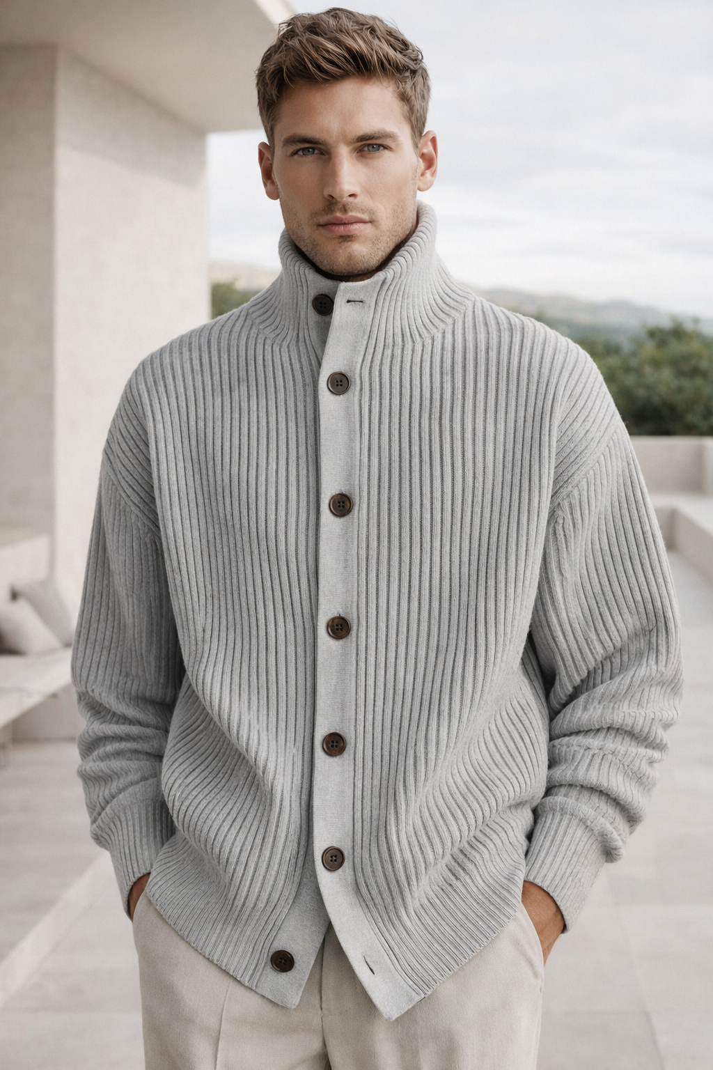 Terra | Ultra-weicher vielseitiger Strickcardigan